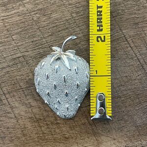 Vintage 1960’s Strawberry Brooch Sarah Coventry